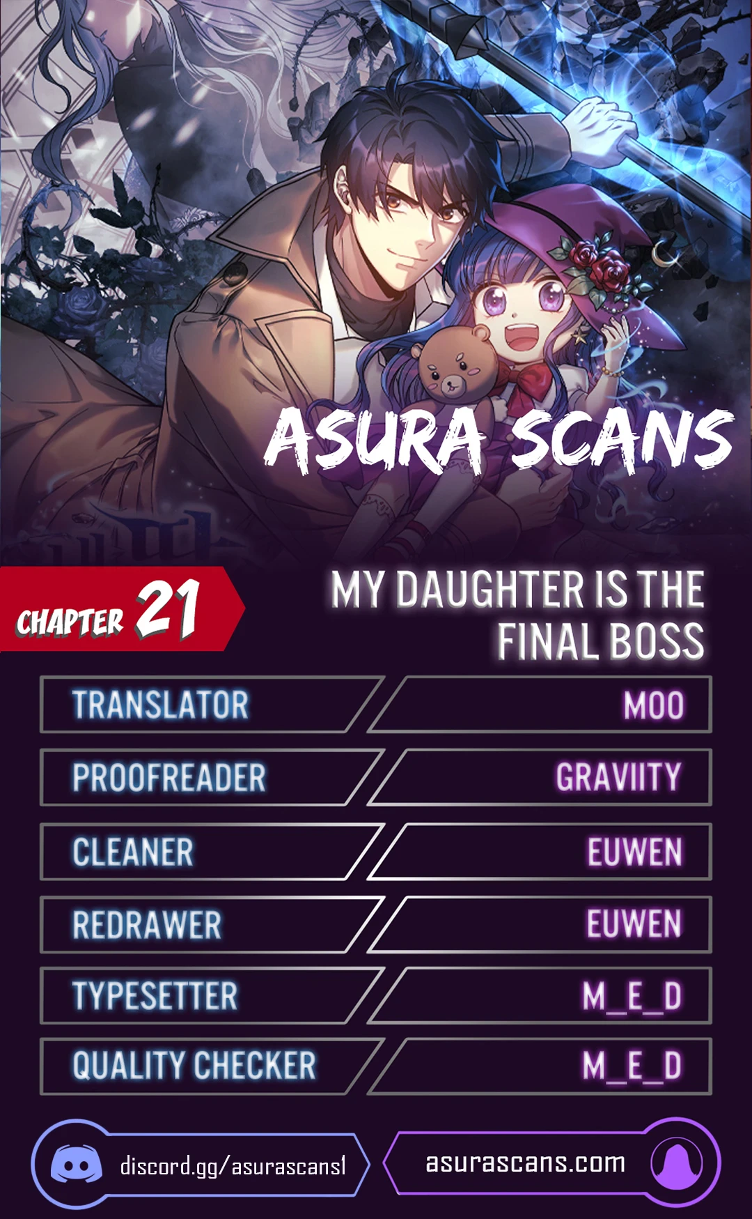 My Daughter Is the Final Boss chapter 21 page 1