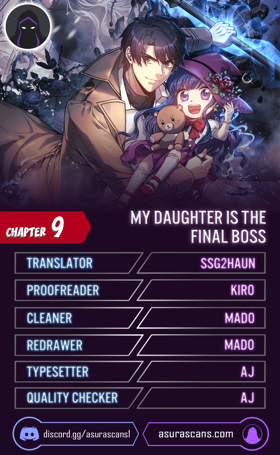 My Daughter Is the Final Boss chapter 9 page 1