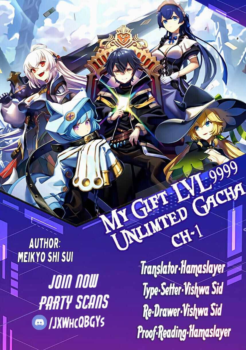 My Gift LVL 9999 Unlimited Gacha chapter 1 page 1