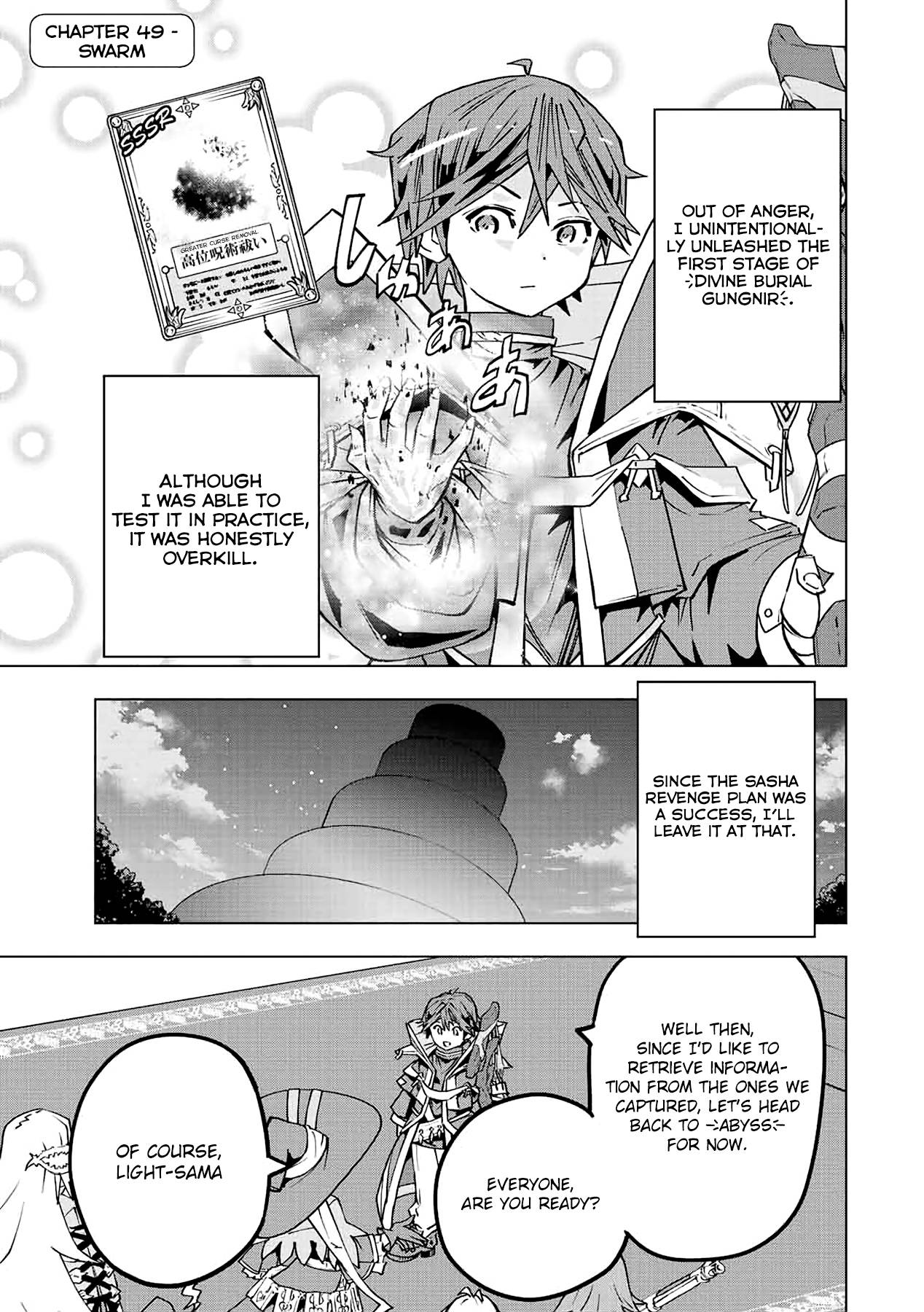 My Gift LVL 9999 Unlimited Gacha chapter 50 page 2
