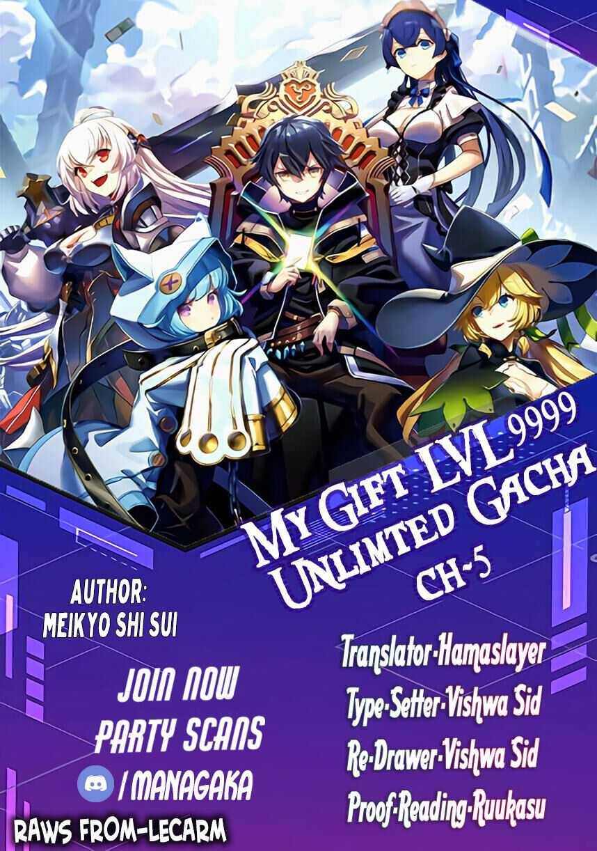 My Gift LVL 9999 Unlimited Gacha chapter 5 page 1
