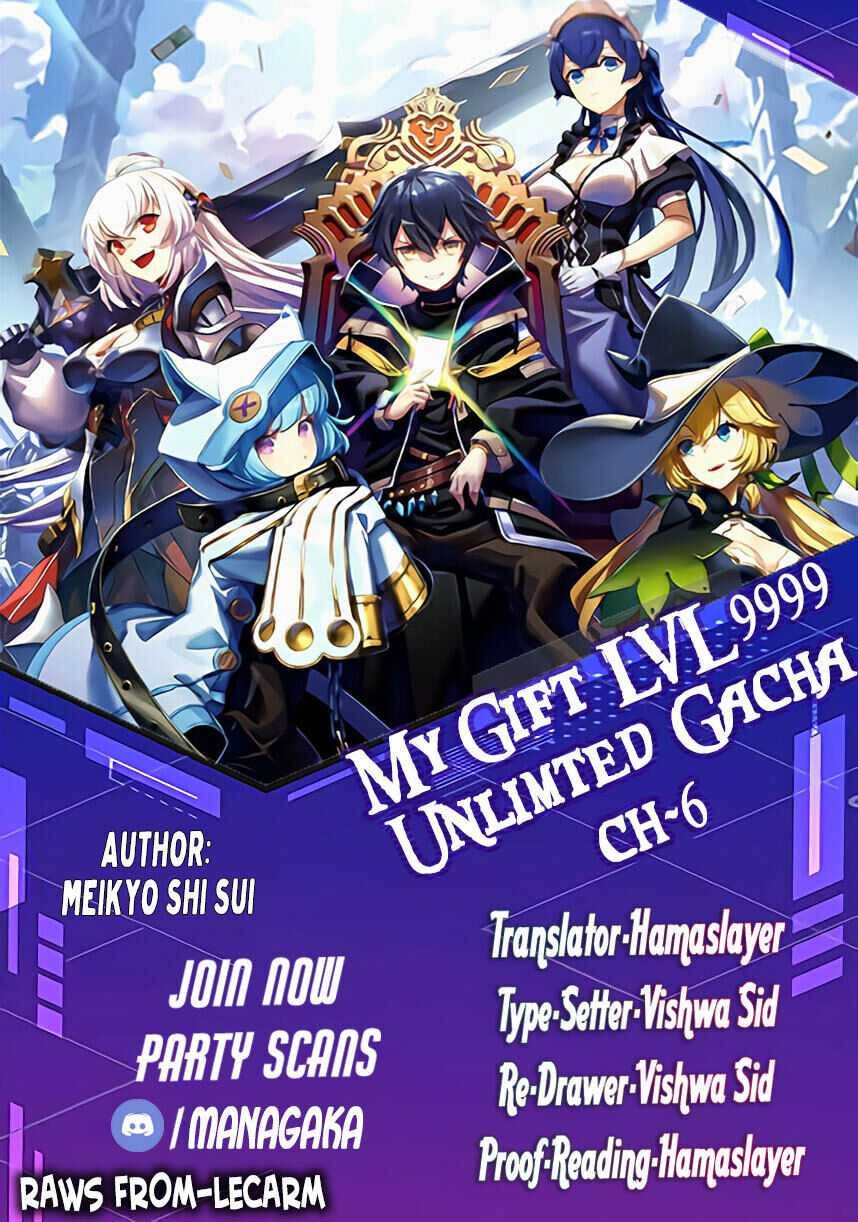 My Gift LVL 9999 Unlimited Gacha chapter 6 page 1