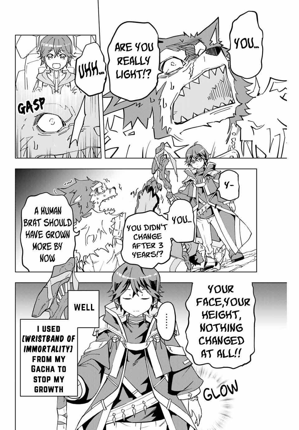 My Gift LVL 9999 Unlimited Gacha chapter 6 page 4