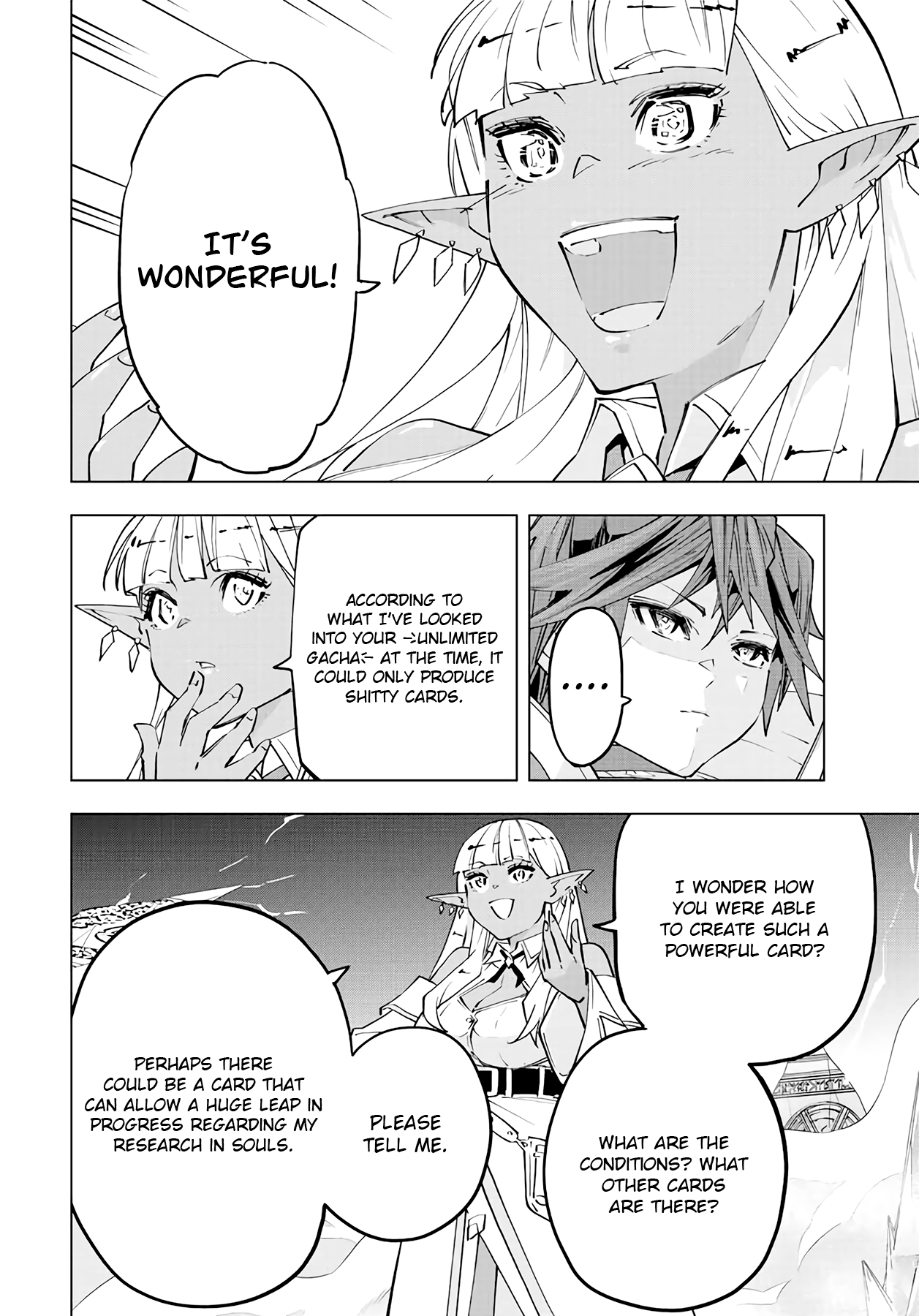 My Gift LVL 9999 Unlimited Gacha chapter 73 page 3