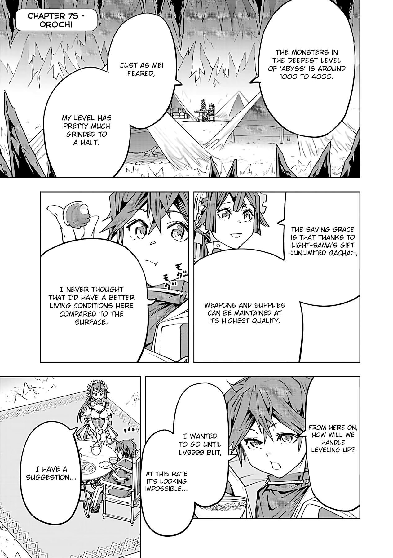 My Gift LVL 9999 Unlimited Gacha chapter 77 page 2