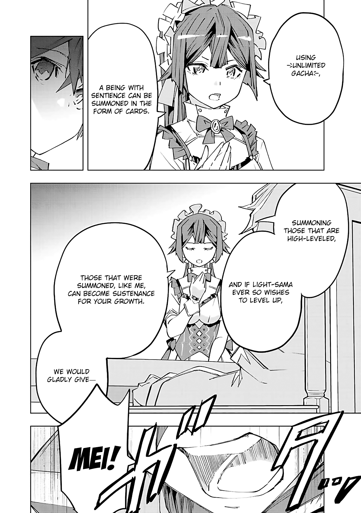 My Gift LVL 9999 Unlimited Gacha chapter 77 page 3