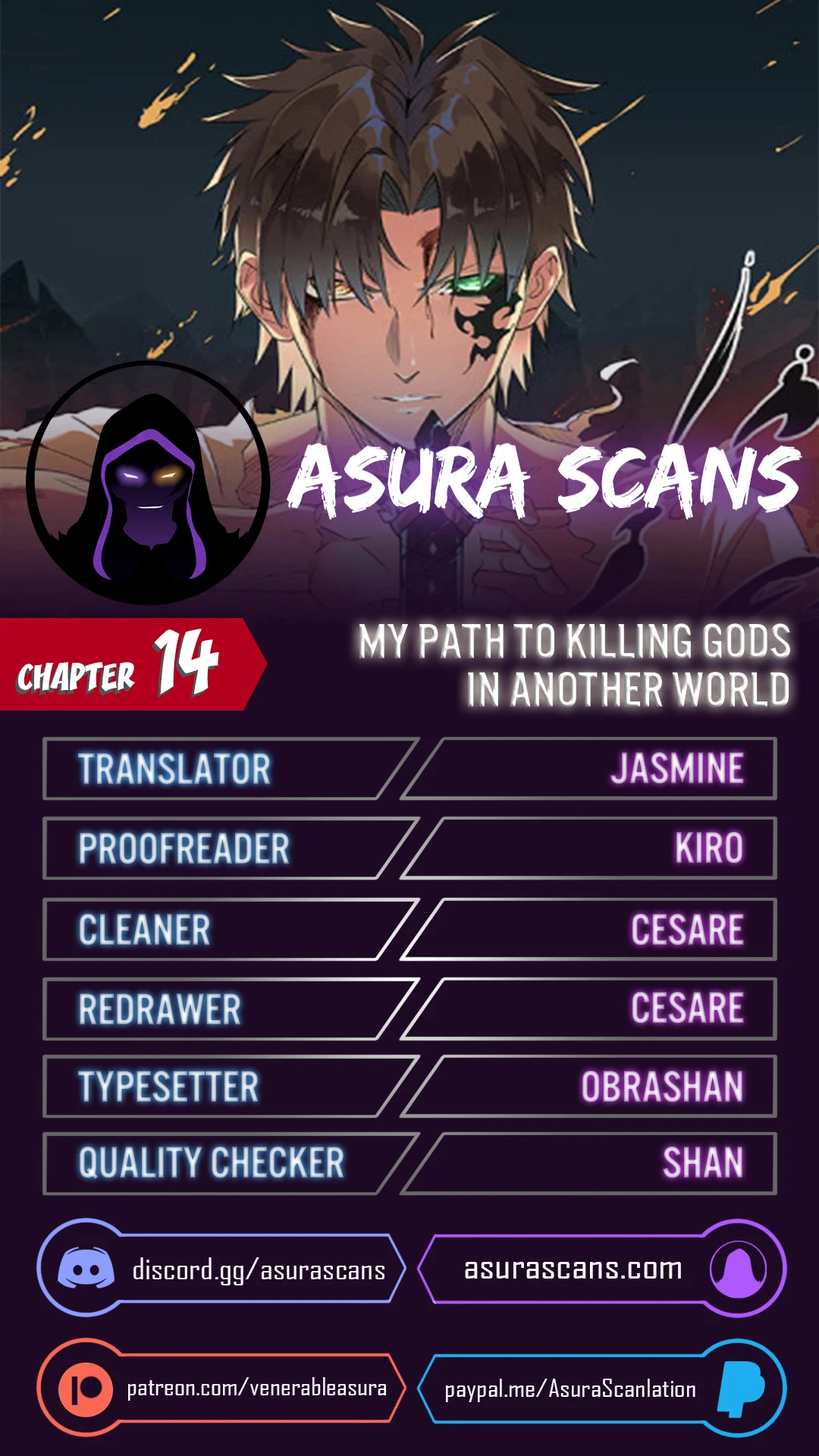My Path to Killing Gods in Another World chapter 14 page 1