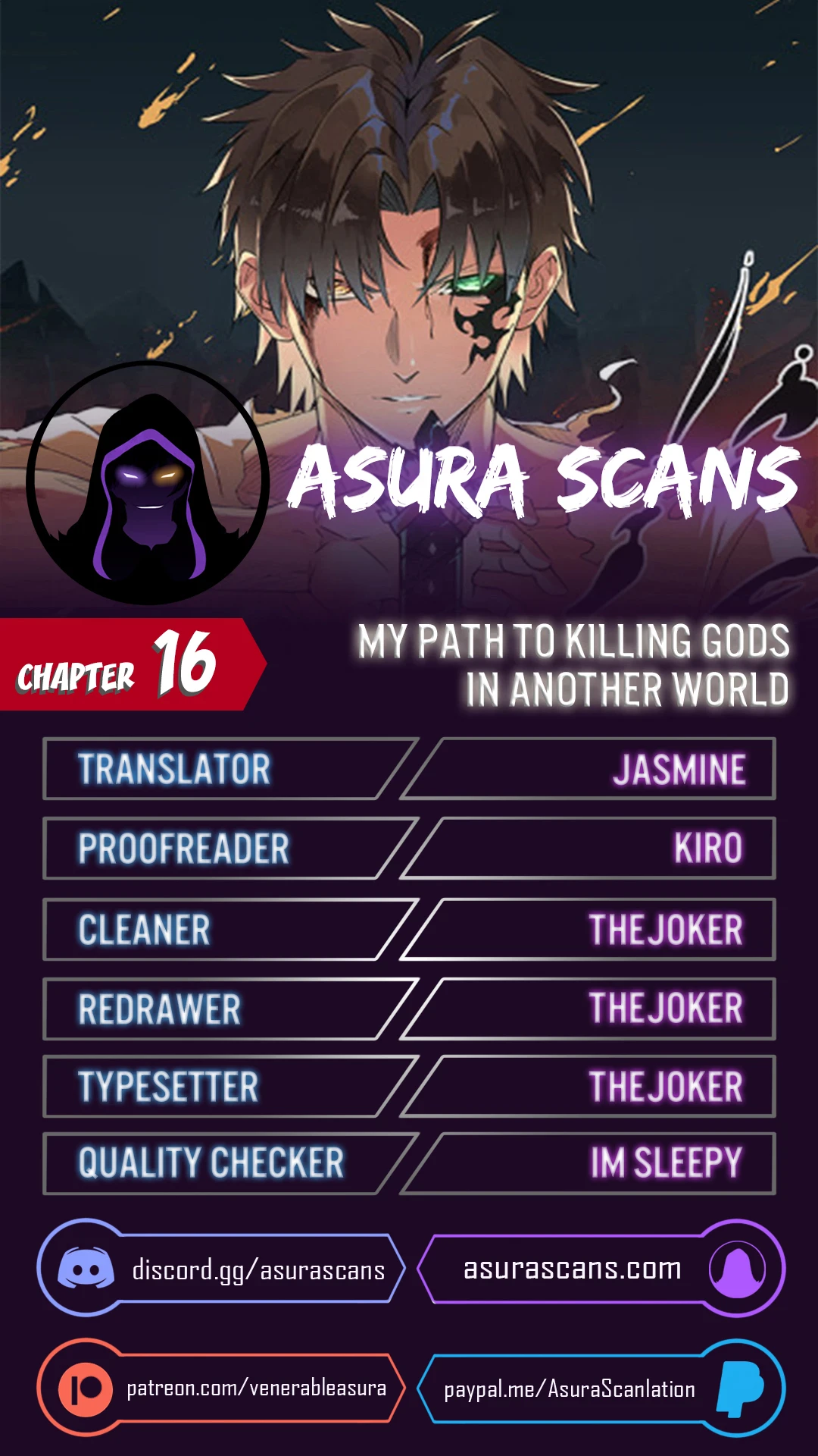 My Path to Killing Gods in Another World chapter 16 page 1