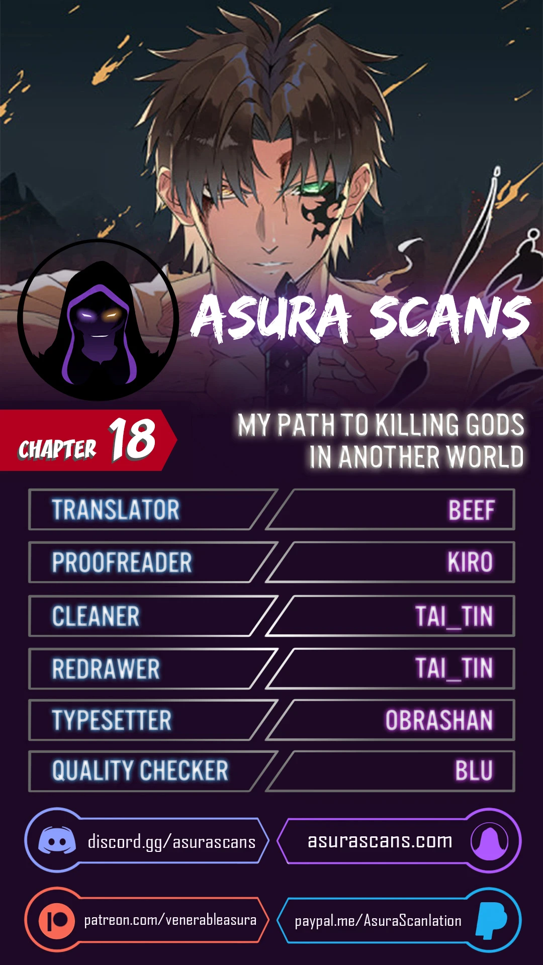 My Path to Killing Gods in Another World chapter 18 page 1