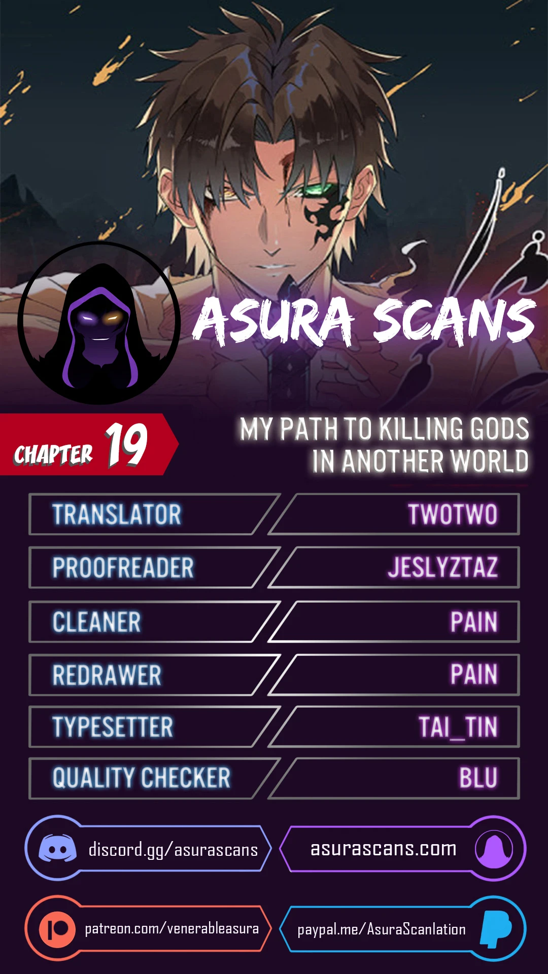 My Path to Killing Gods in Another World chapter 19 page 1
