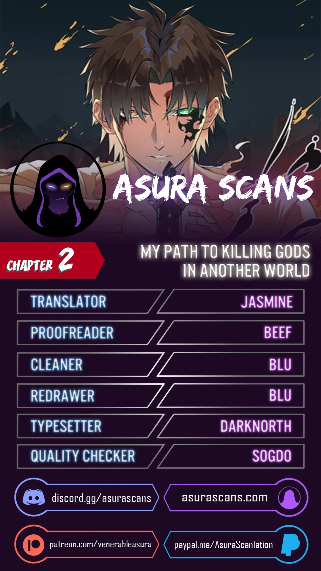 My Path to Killing Gods in Another World chapter 2 page 1