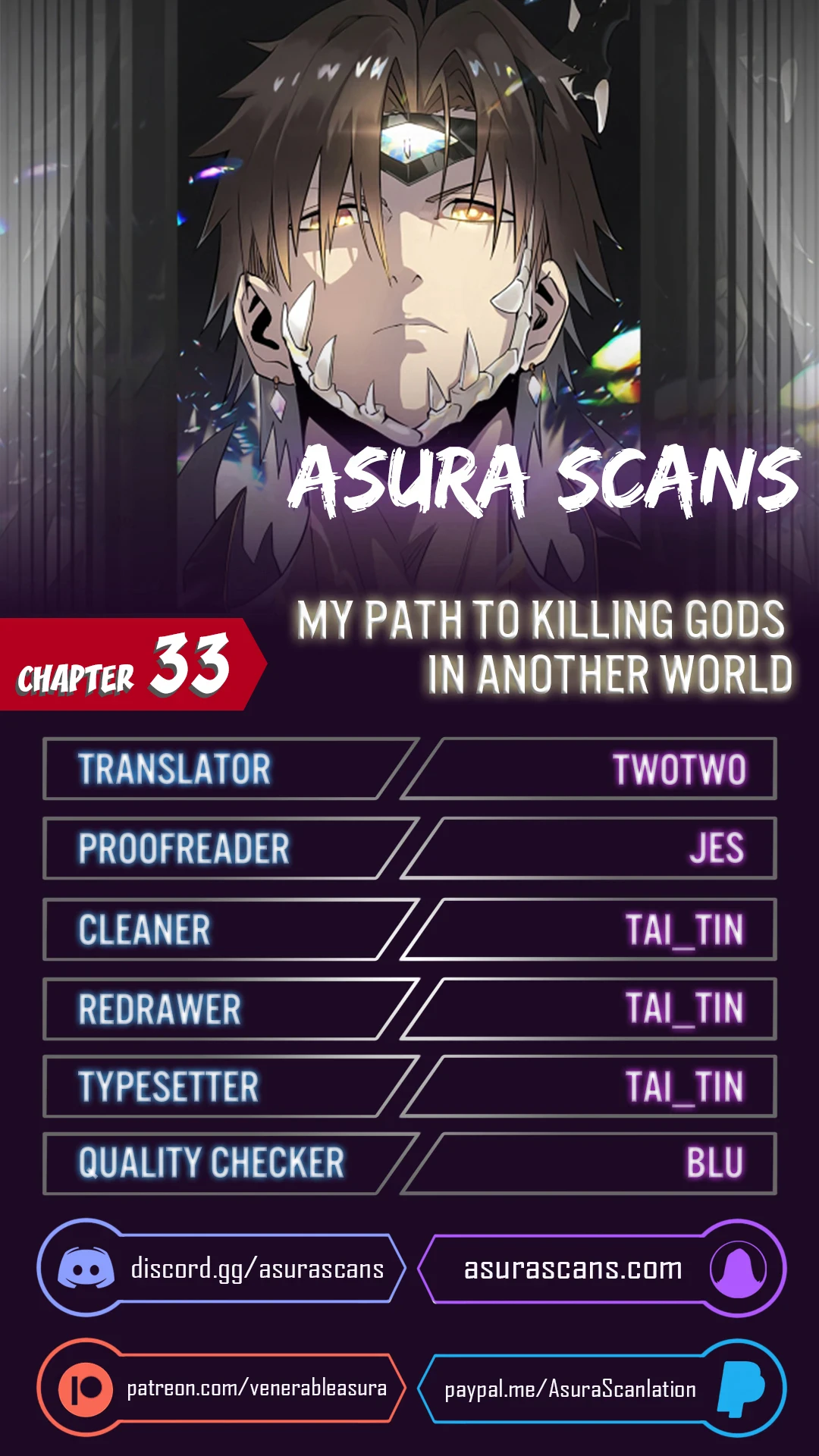 My Path to Killing Gods in Another World chapter 33 page 1