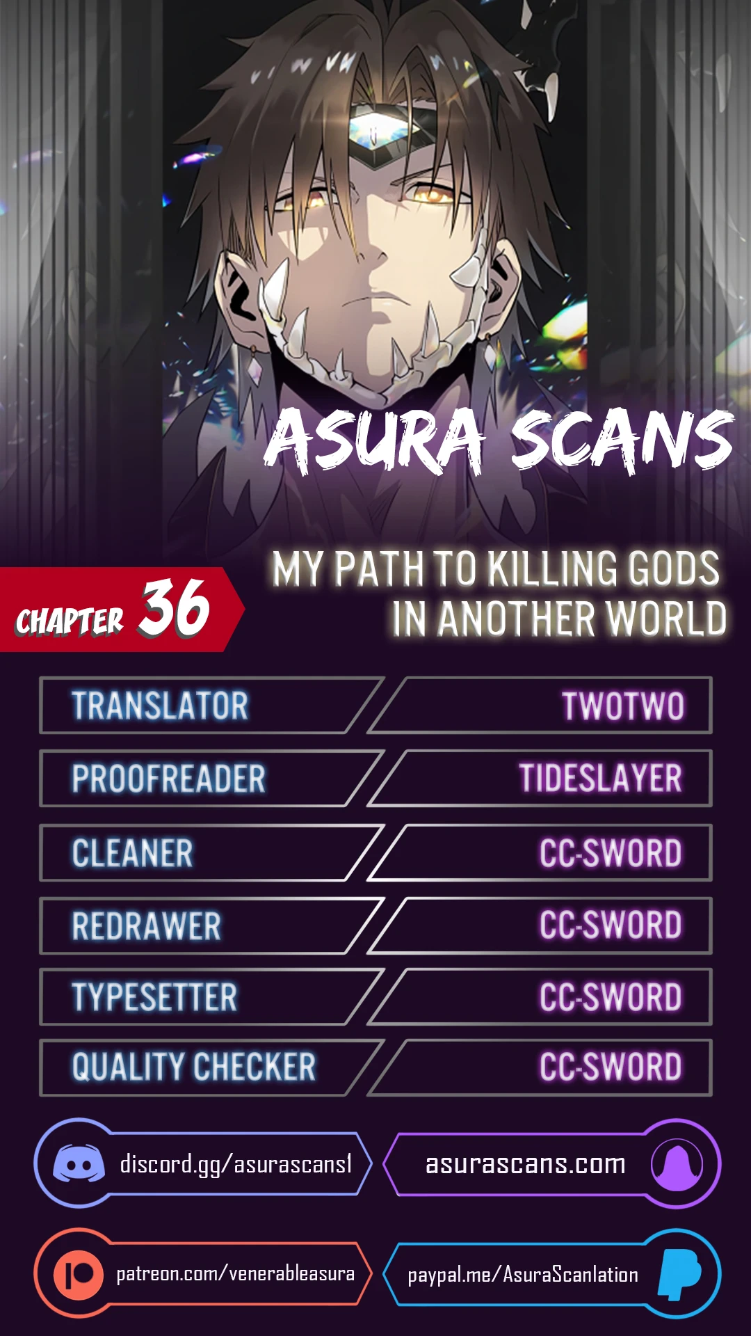 My Path to Killing Gods in Another World chapter 36 page 1