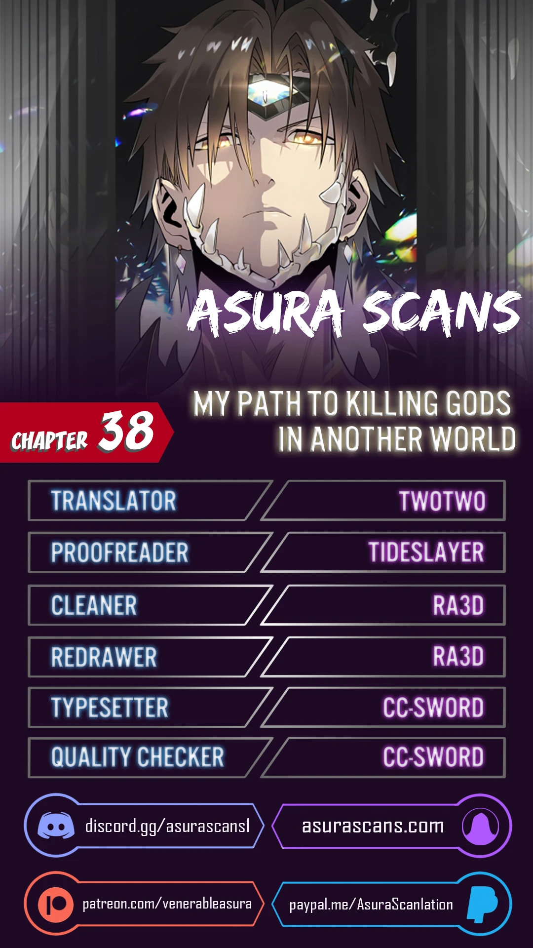 My Path to Killing Gods in Another World chapter 38 page 1