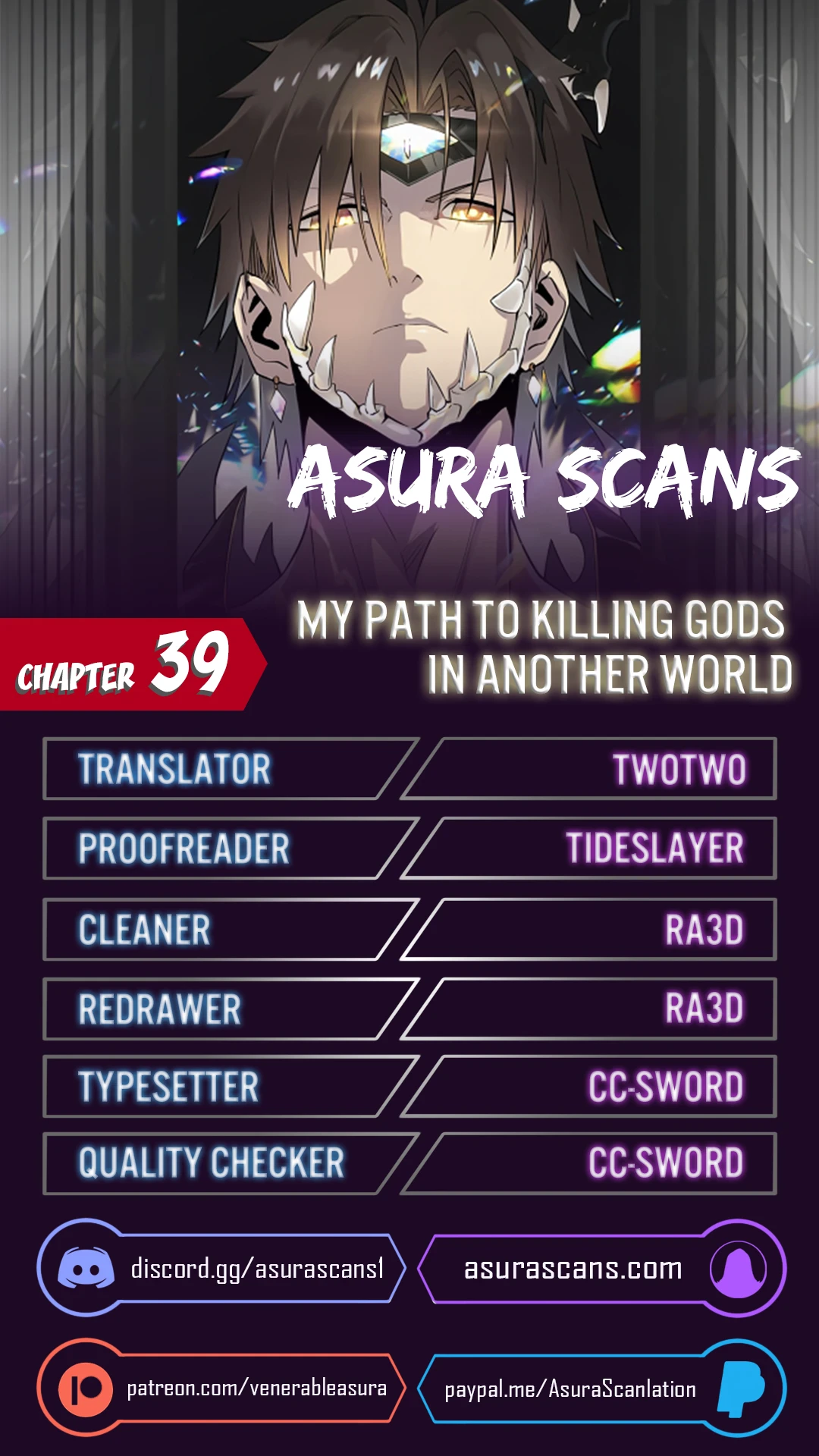 My Path to Killing Gods in Another World chapter 39 page 1