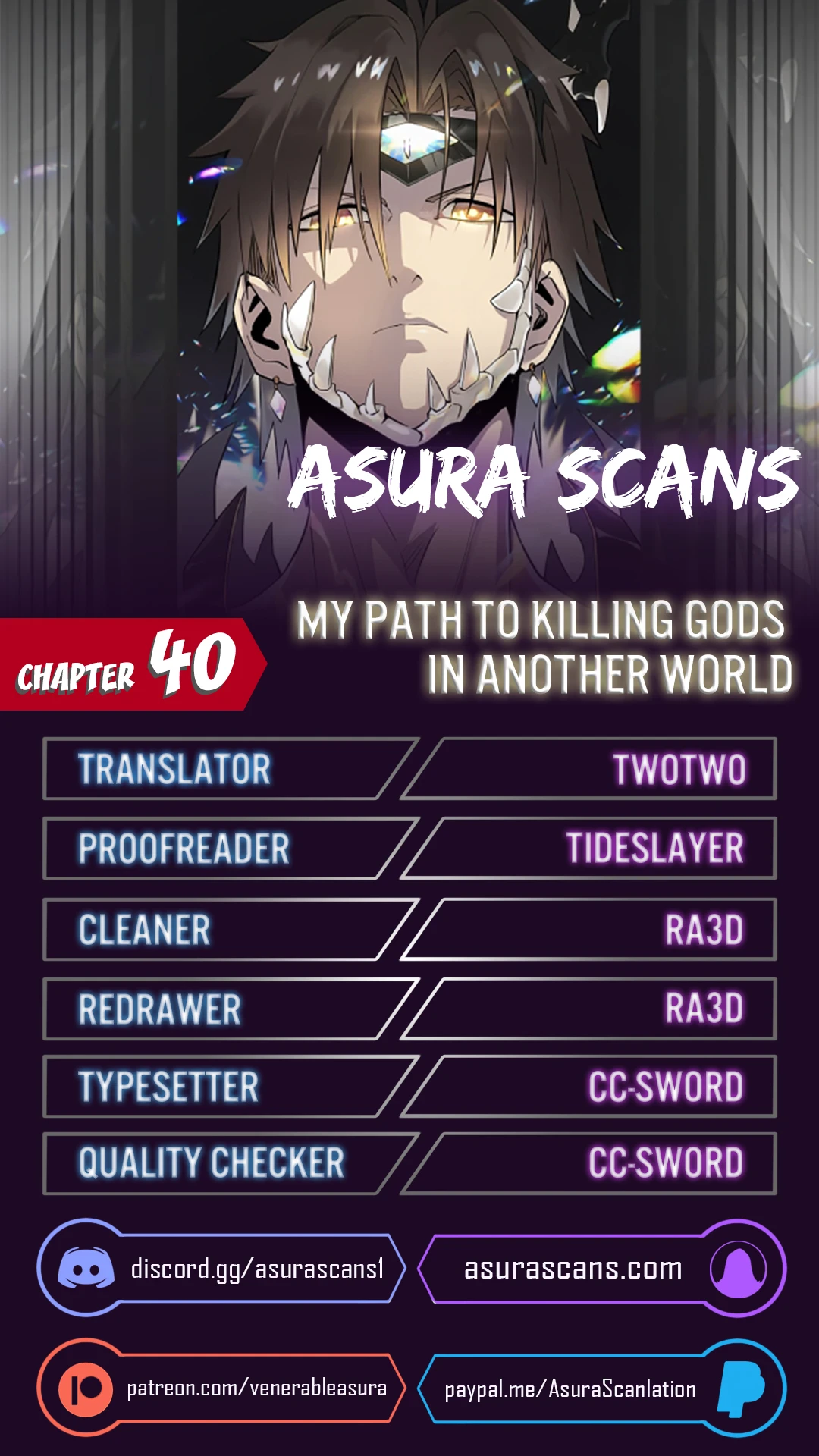 My Path to Killing Gods in Another World chapter 40 page 1
