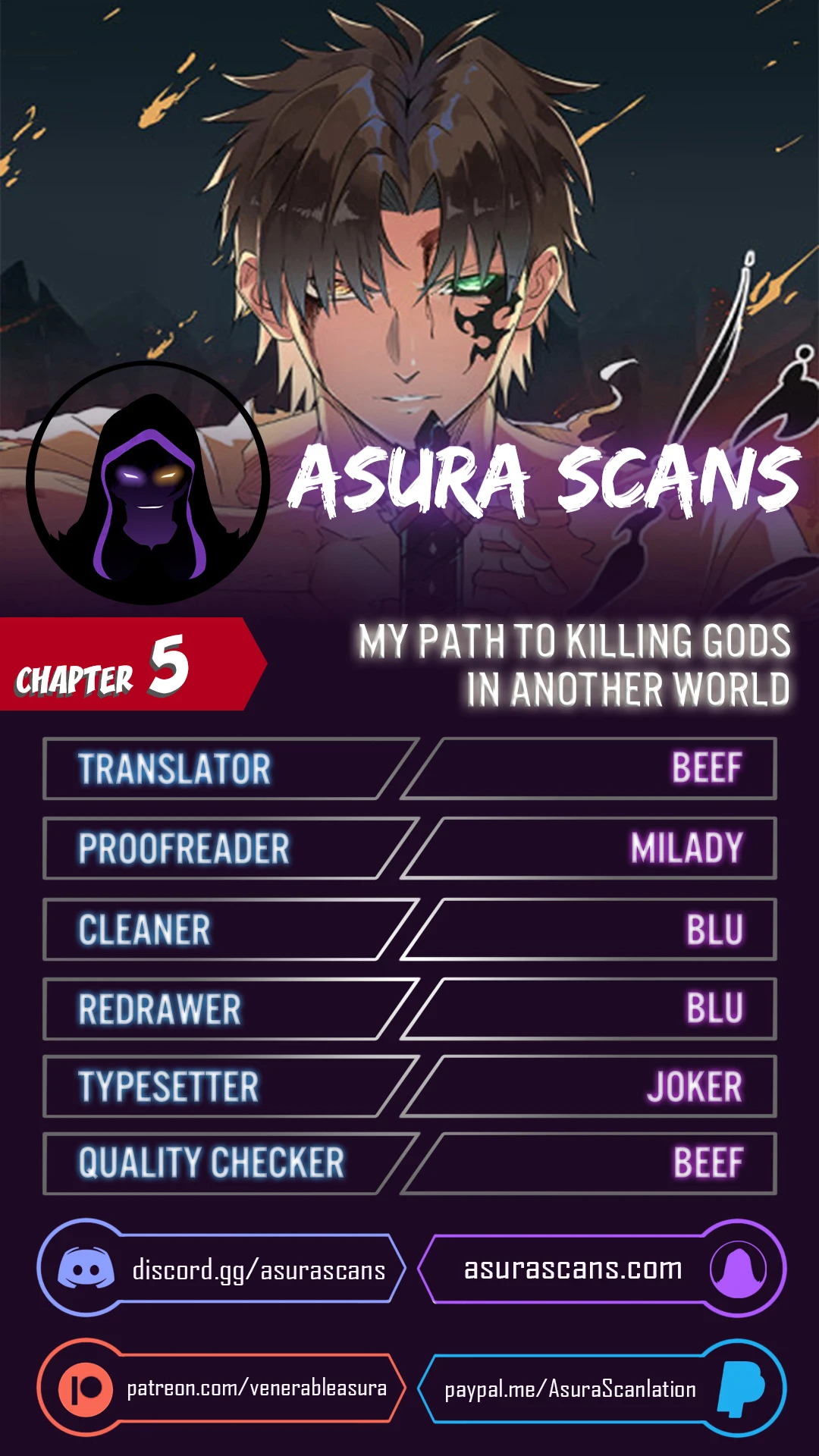 My Path to Killing Gods in Another World chapter 5 page 1
