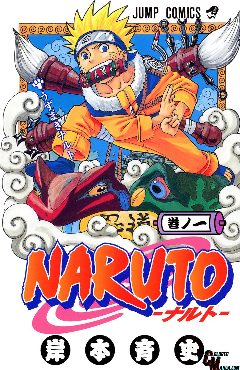 Naruto Colored chapter 1 page 1