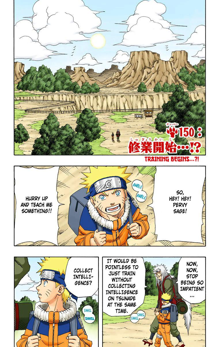 Naruto Colored chapter 6 page 1