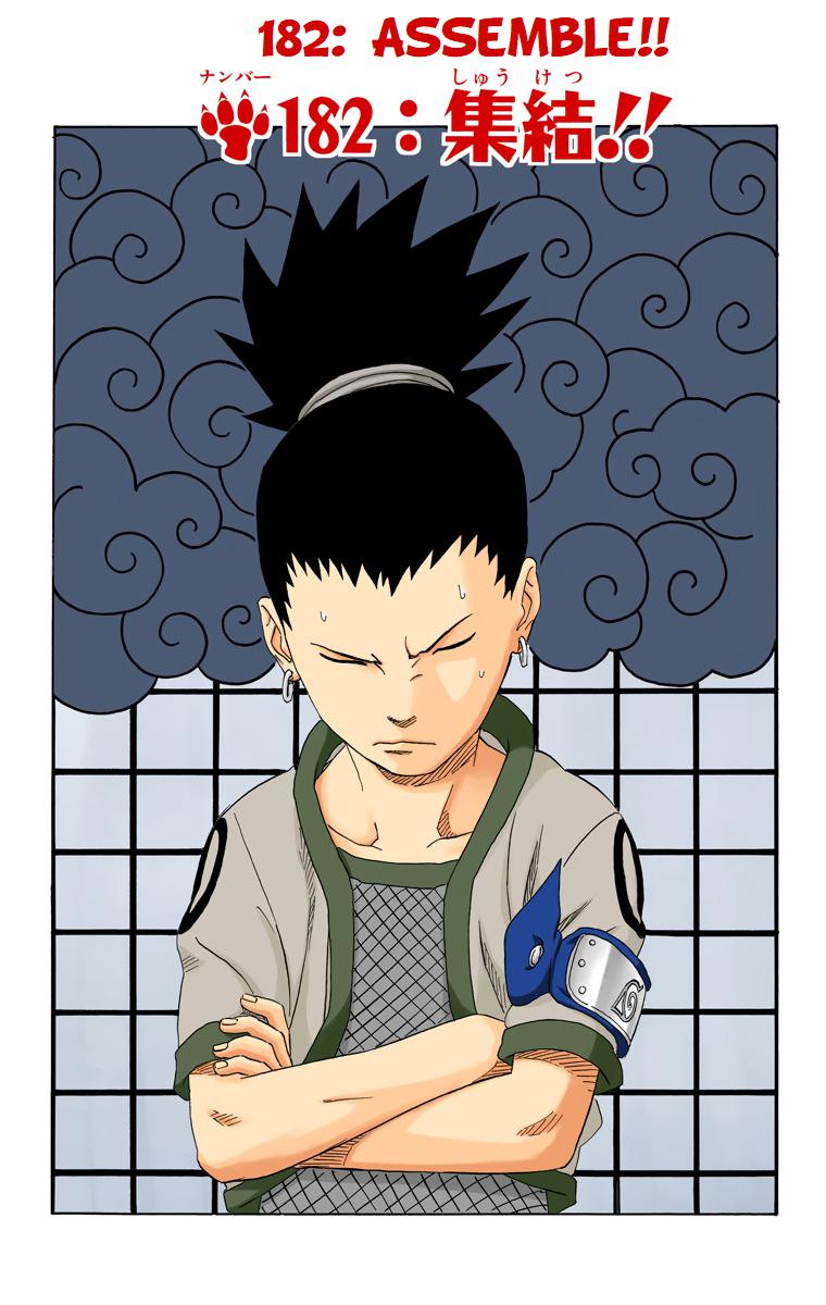 Naruto Colored chapter 38 page 1