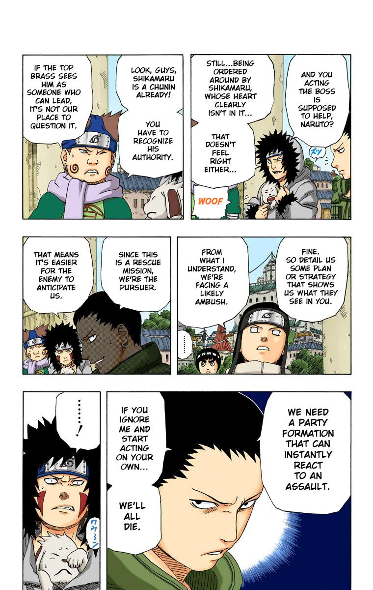 Naruto Colored chapter 39 page 3