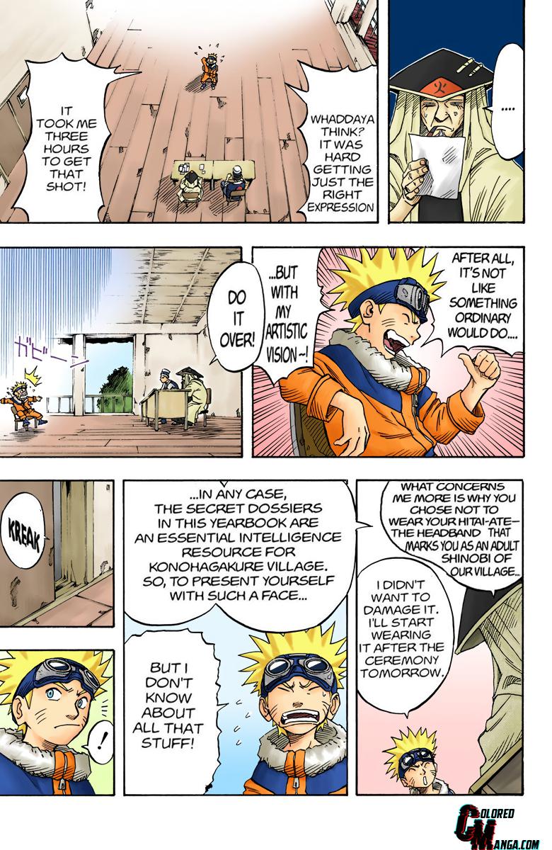 Naruto Colored chapter 2 page 3