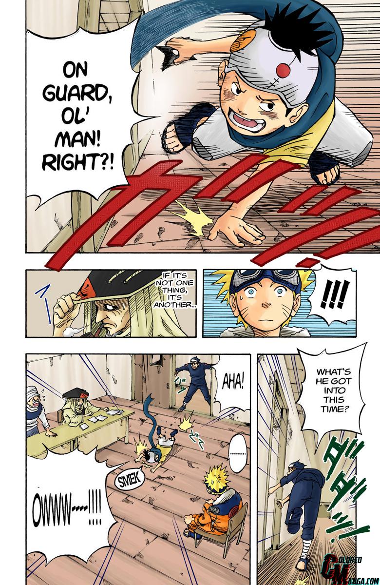Naruto Colored chapter 2 page 4