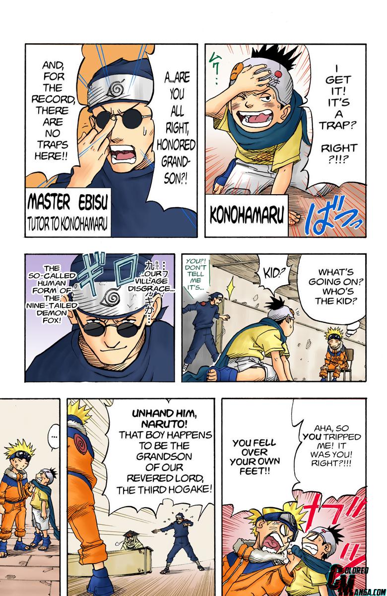 Naruto Colored chapter 2 page 5