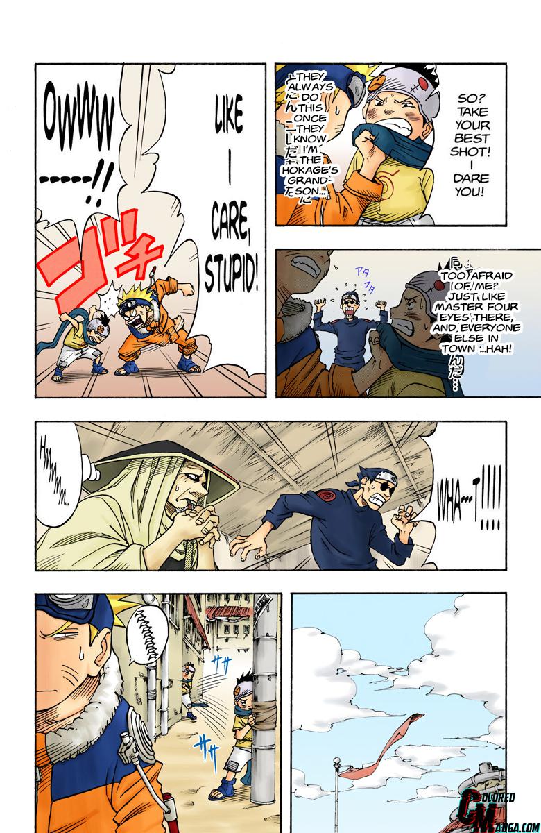 Naruto Colored chapter 2 page 6