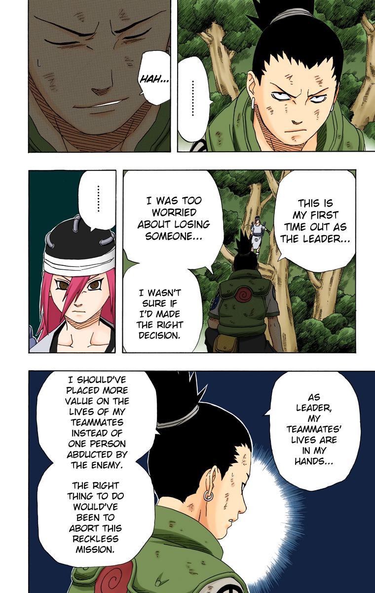 Naruto Colored chapter 58 page 6