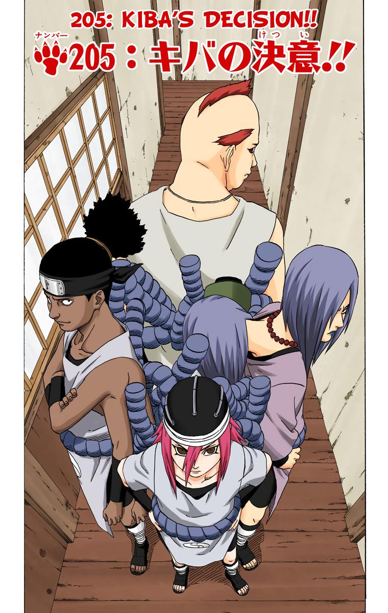 Naruto Colored chapter 61 page 1