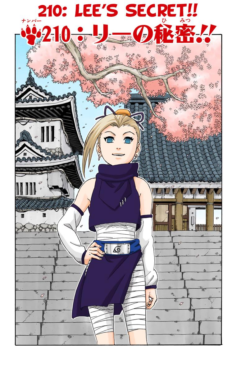 Naruto Colored chapter 66 page 1