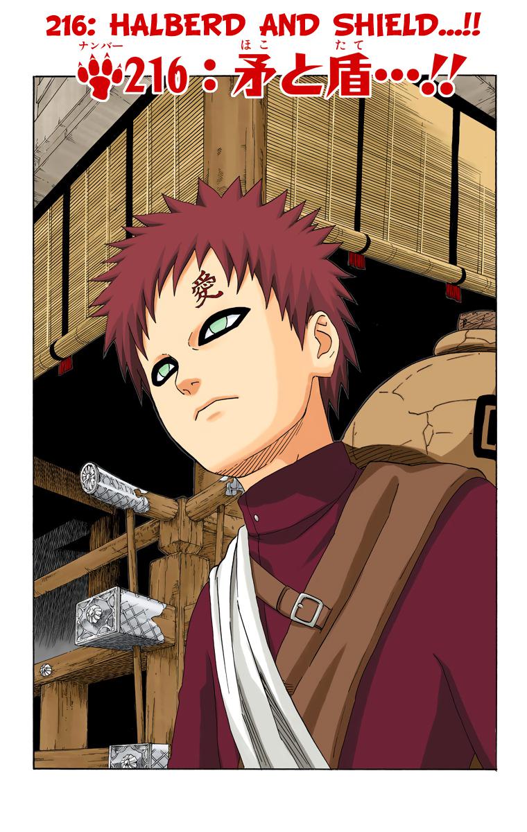 Naruto Colored chapter 72 page 1