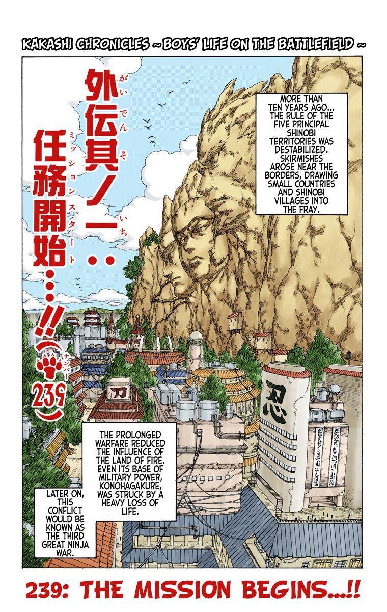 Naruto Colored chapter 93 page 1