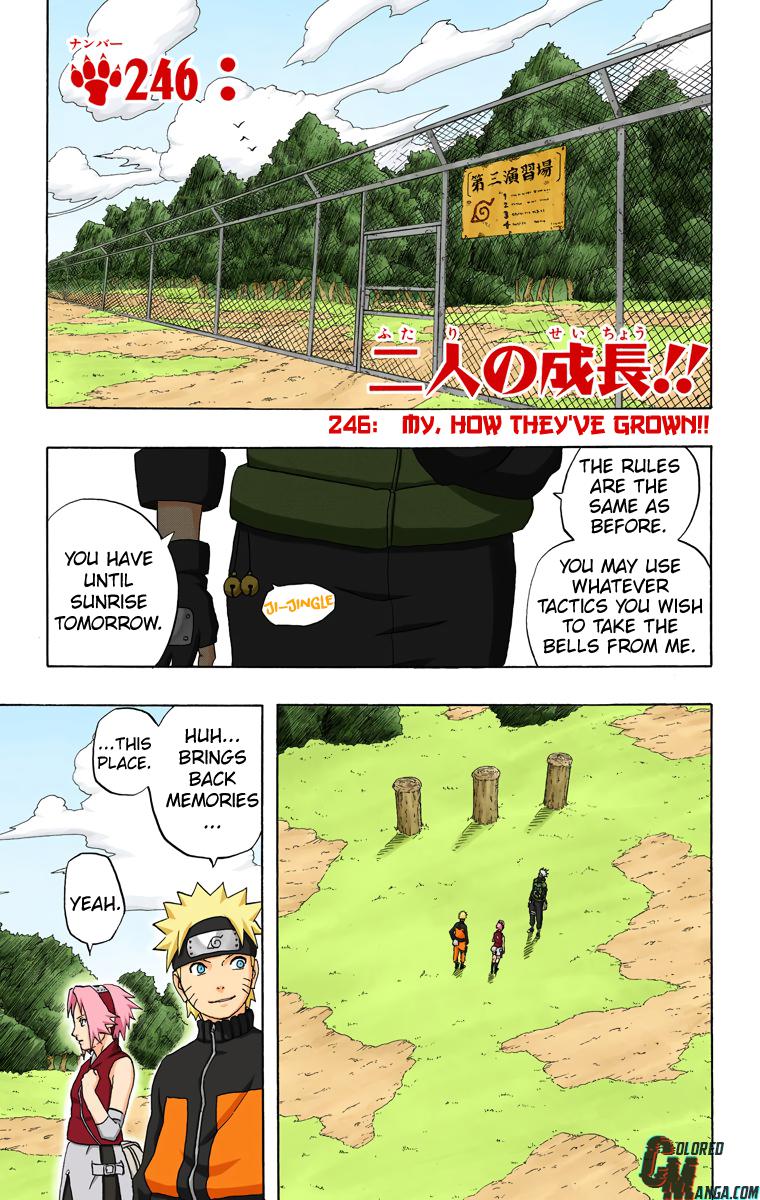 Naruto Colored chapter 100 page 1