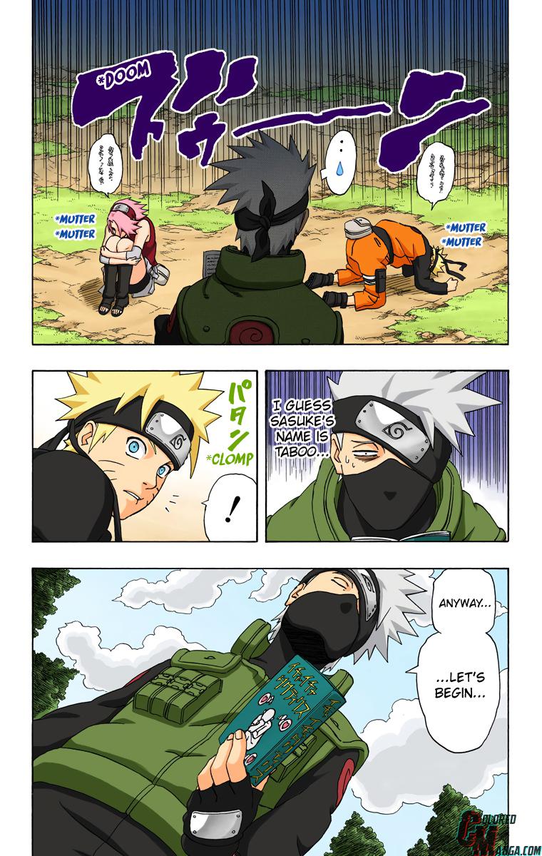 Naruto Colored chapter 100 page 3