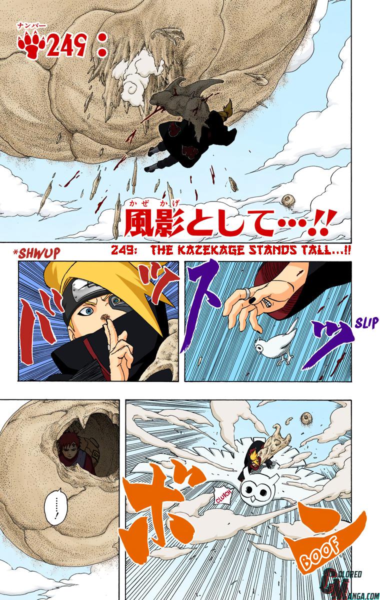 Naruto Colored chapter 103 page 1