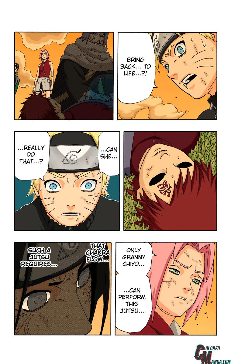 Naruto Colored chapter 133 page 3