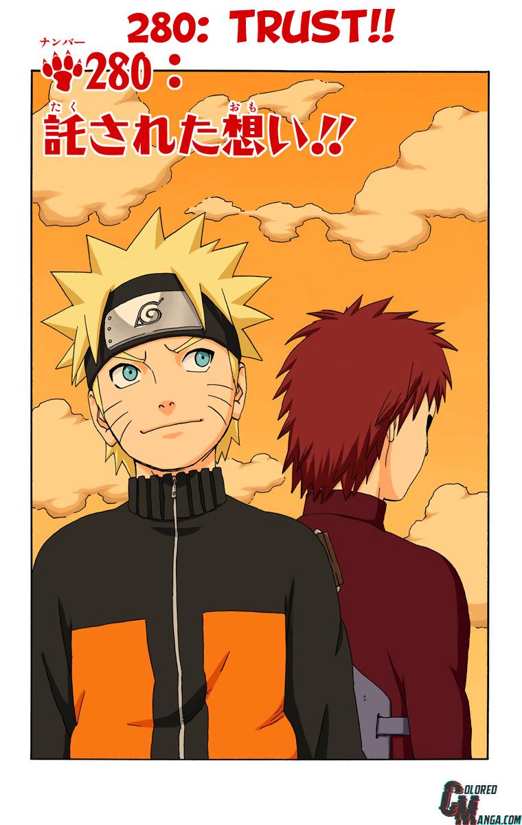 Naruto Colored chapter 134 page 1
