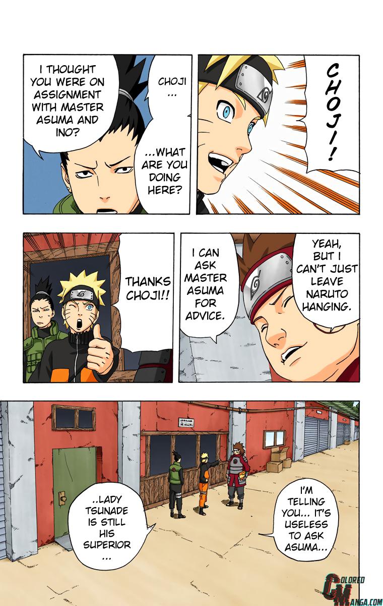 Naruto Colored chapter 137 page 5
