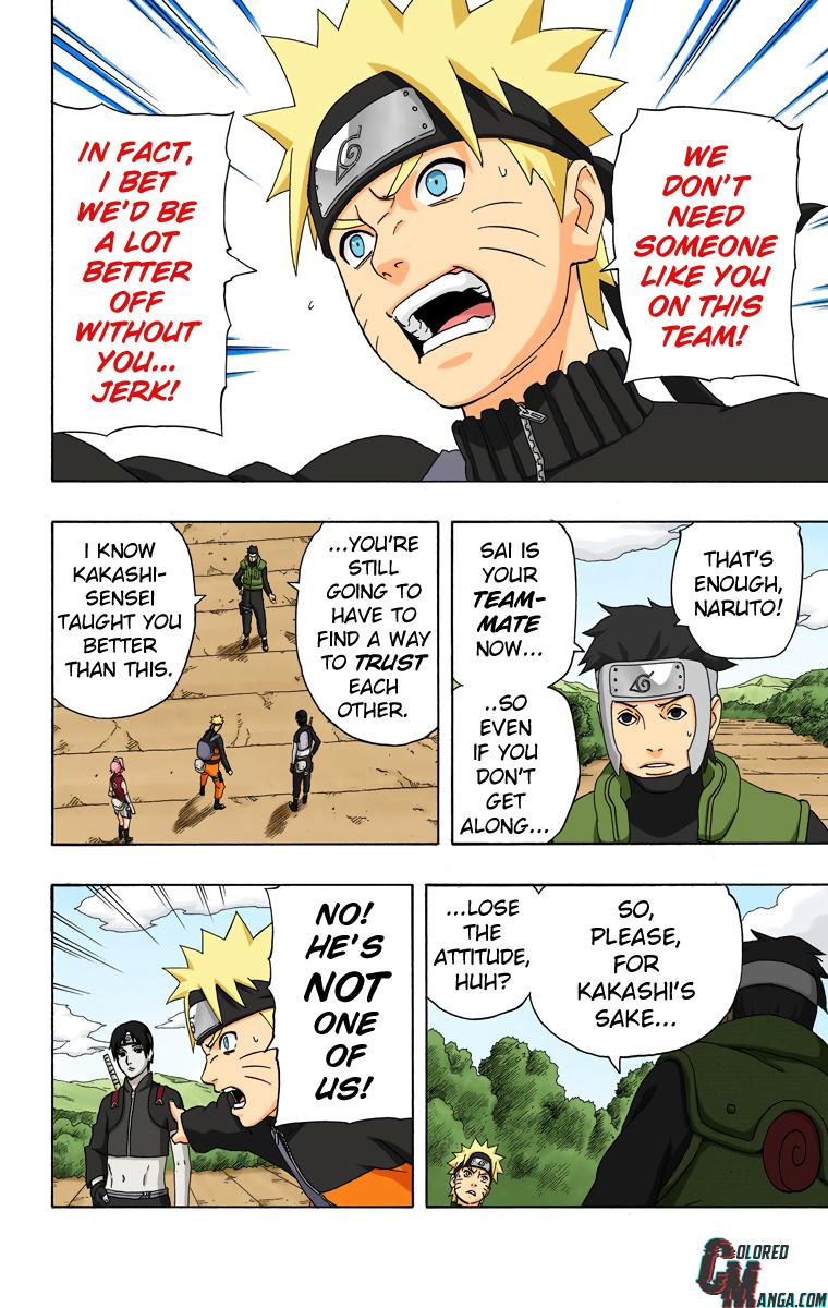 Naruto Colored chapter 140 page 4