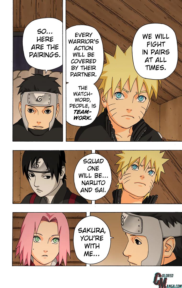 Naruto Colored chapter 142 page 4