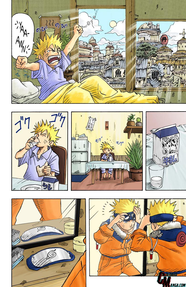 Naruto Colored chapter 3 page 2