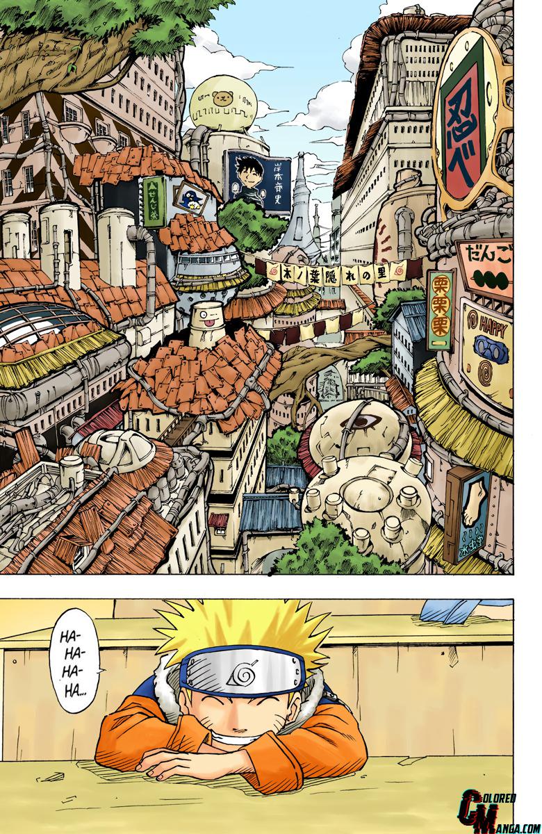 Naruto Colored chapter 3 page 3