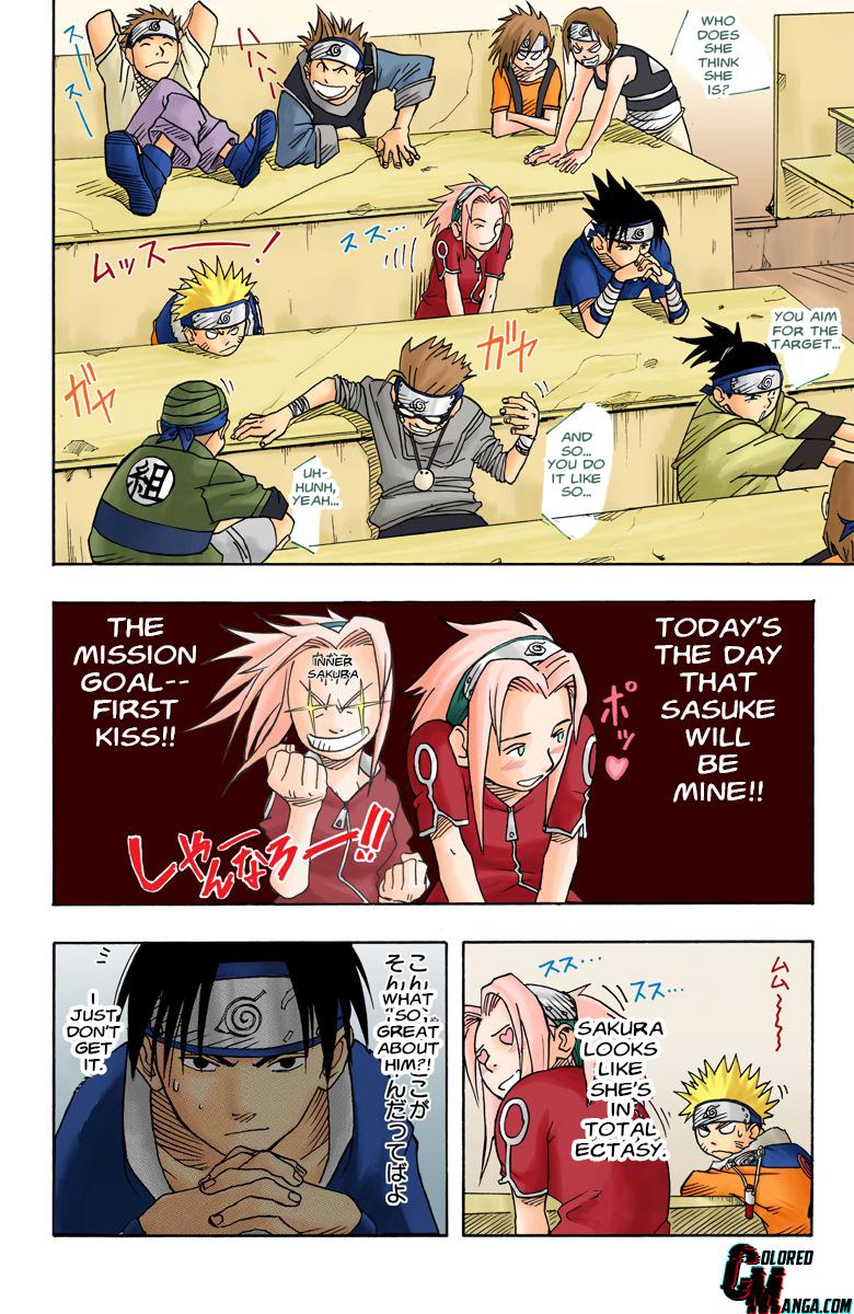 Naruto Colored chapter 3 page 6