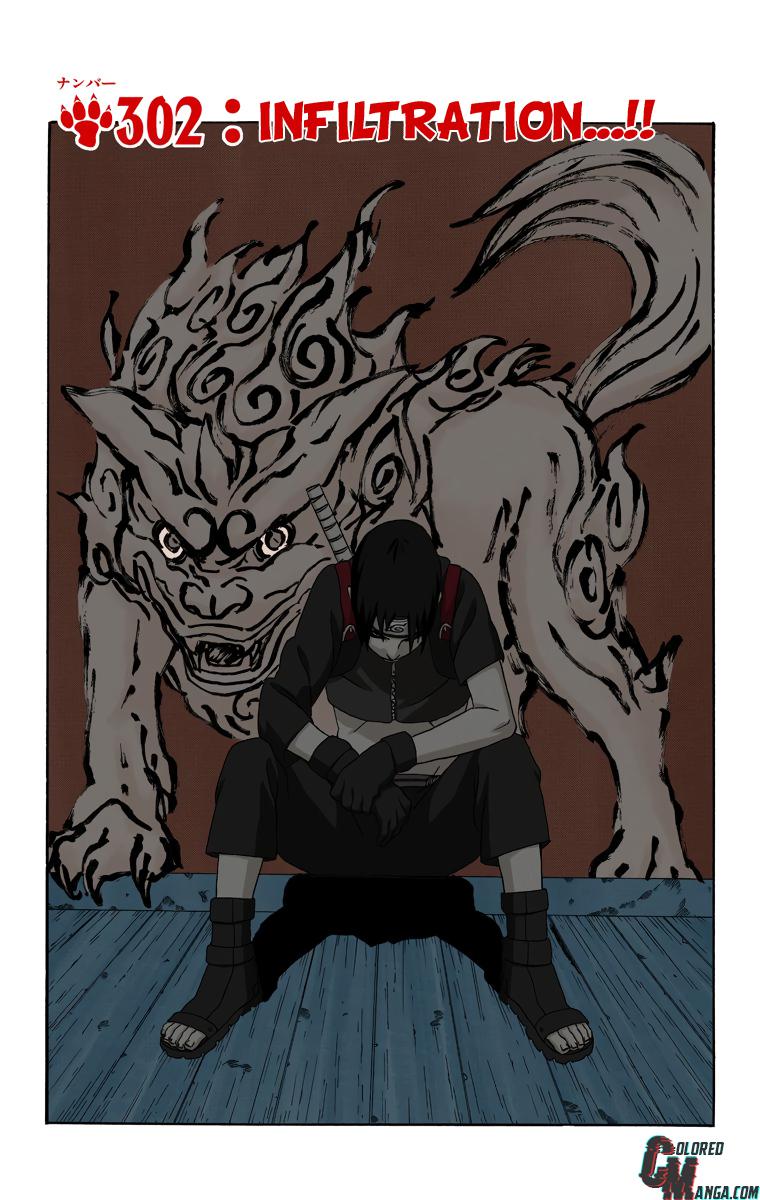 Naruto Colored chapter 156 page 1
