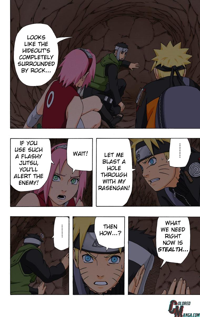 Naruto Colored chapter 156 page 6