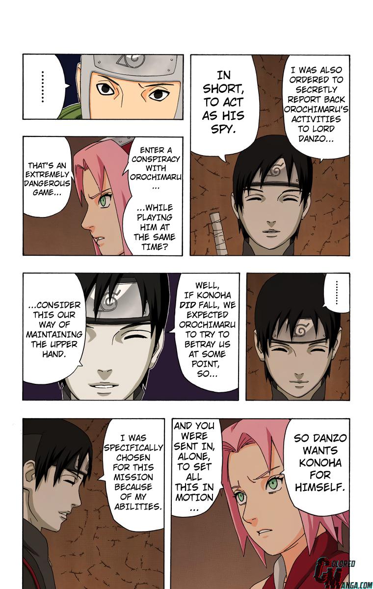 Naruto Colored chapter 157 page 3