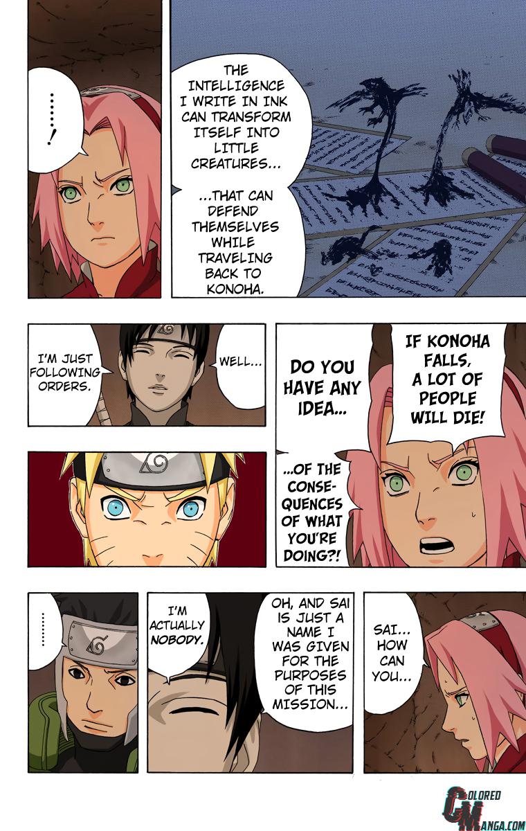 Naruto Colored chapter 157 page 4