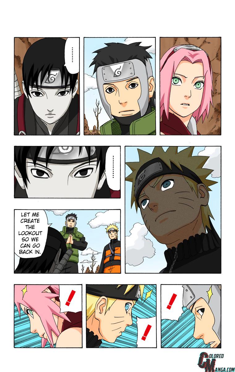 Naruto Colored chapter 158 page 3